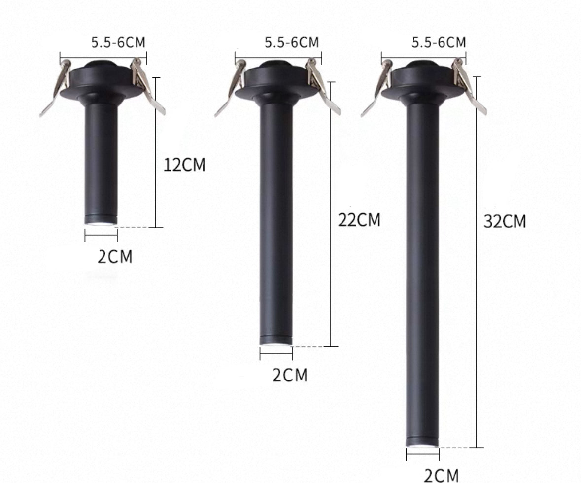 Minimalist Pipe Tube Ceiling Lighting - Illuminate Space-ChandeliersDecor.com