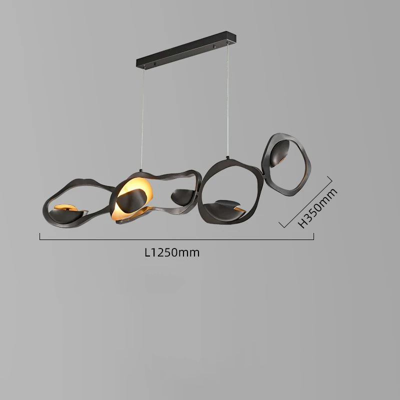 XXX LED Rocks Style Chandelier Dining Island-ChandeliersDecor.com