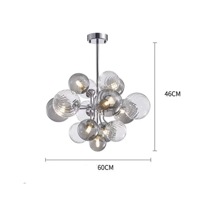 Glass Balls Chandelier: Exquisite Lighting Fixture-ChandeliersDecor.com