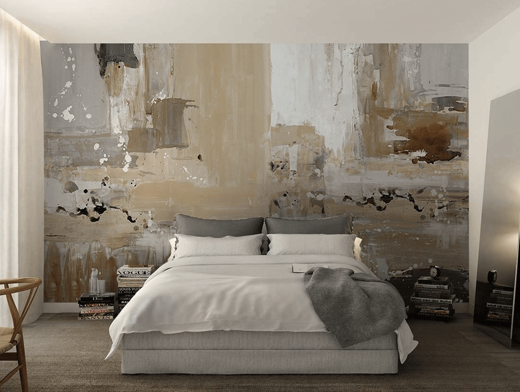 Abstract Art Boho Design Wallpaper Murals-ChandeliersDecor.com