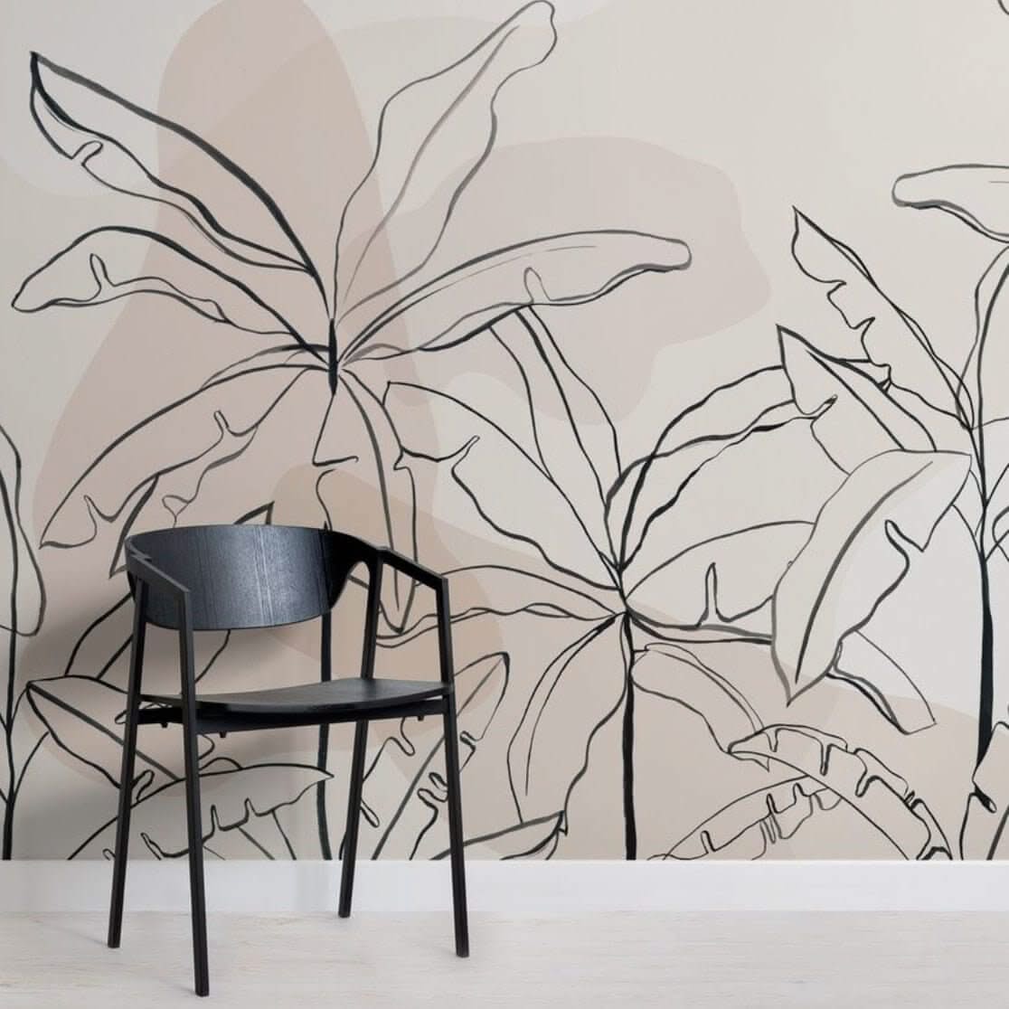 Banana Tree Wallpaper: Enhance Your Décor-ChandeliersDecor.com