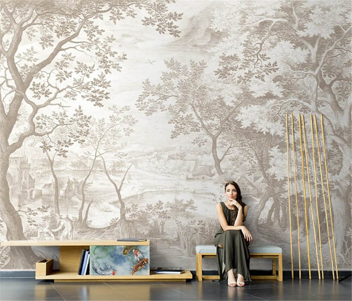 Blossom Wallpaper Mural – Enhance Your Space-ChandeliersDecor.com