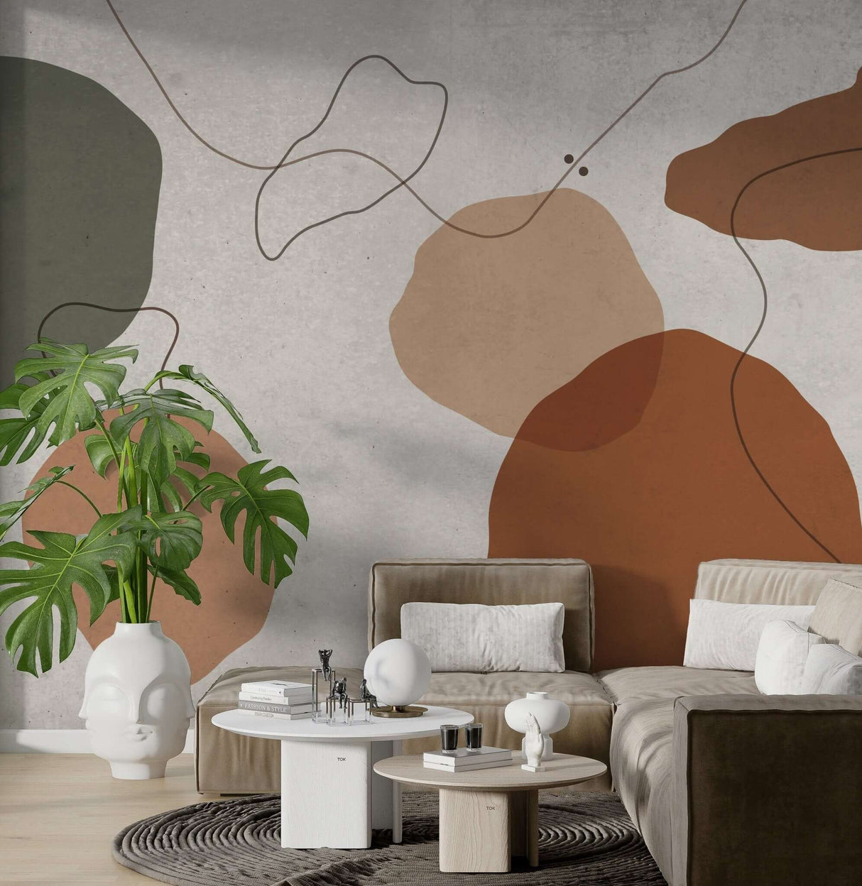 Boho Dreamscape Wallpaper Mural: Create Dreamy Ambiance-ChandeliersDecor.com