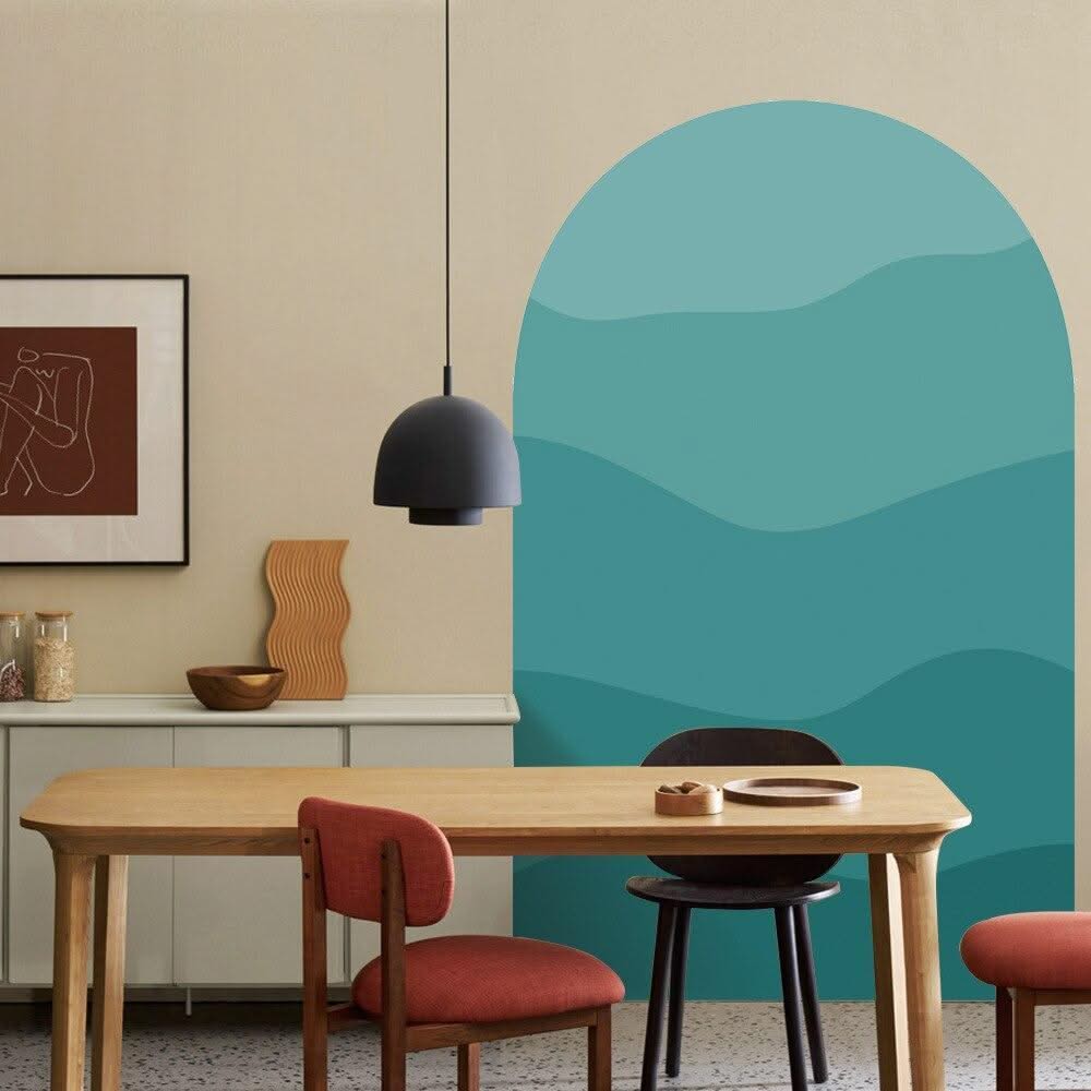 ChandeliersDecor.com-3D Large Arch Wall Sticker