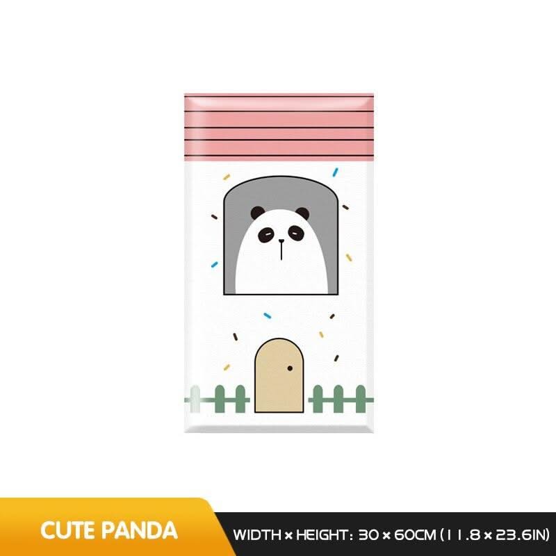 ChandeliersDecor.com-Anti Collision Padded Wall Stickers-3D Tatami Bedside Soft Pack Wall Stickers - Kids Room Decoration