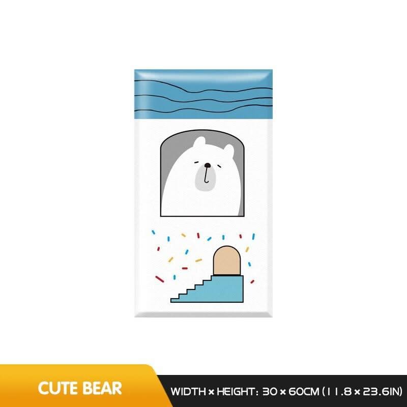 ChandeliersDecor.com-Anti Collision Padded Wall Stickers-3D Tatami Bedside Soft Pack Wall Stickers - Kids Room Decoration