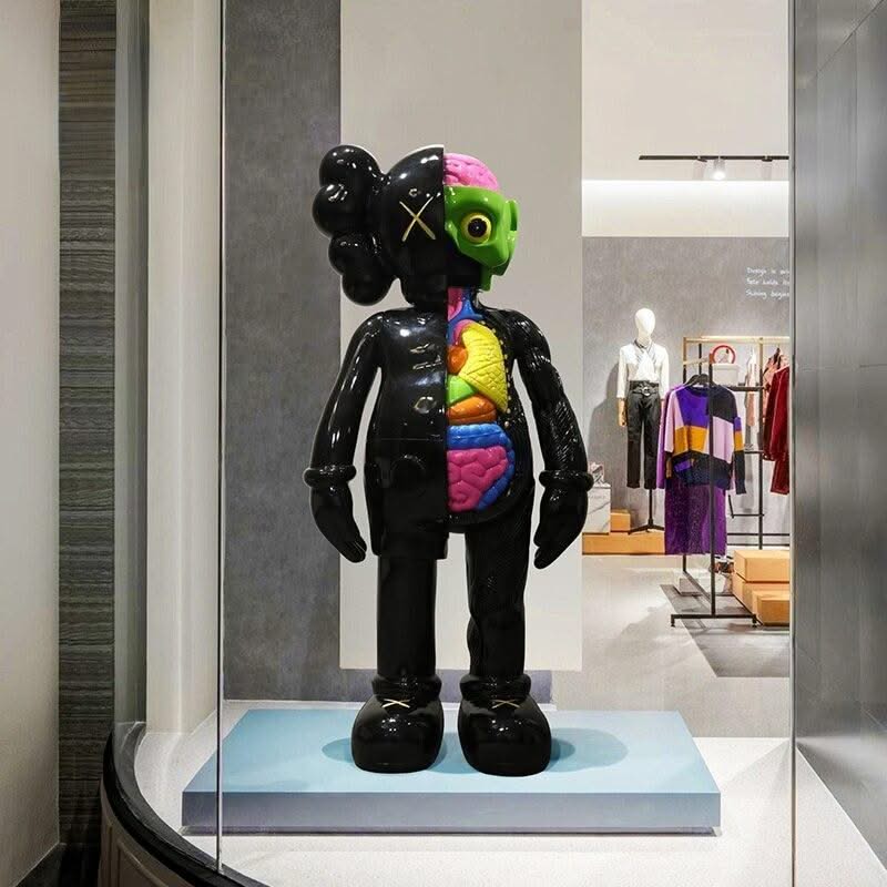 ChandeliersDecor.com-KAWS Statues-4 Foot Dissected: KAWS Statue Big Online - Limited Stock