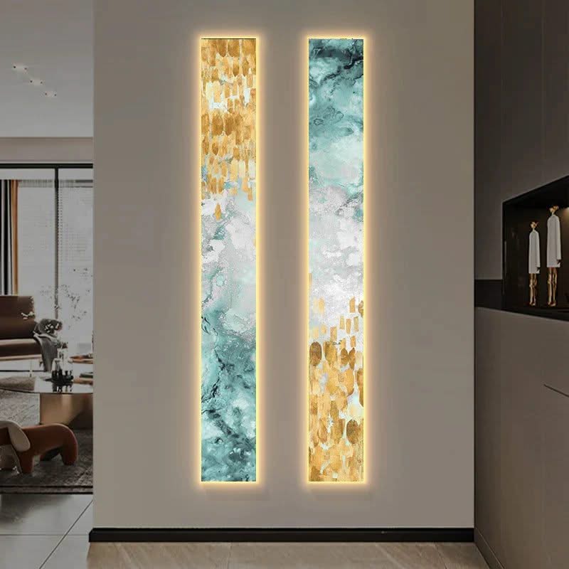Abstract LED Panel Wall Lamp - Indoor Light Fixture-ChandeliersDecor.com