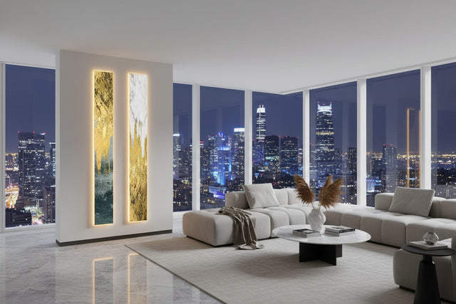 Abstract LED Panel Wall Lamp - Indoor Light Fixture-ChandeliersDecor.com