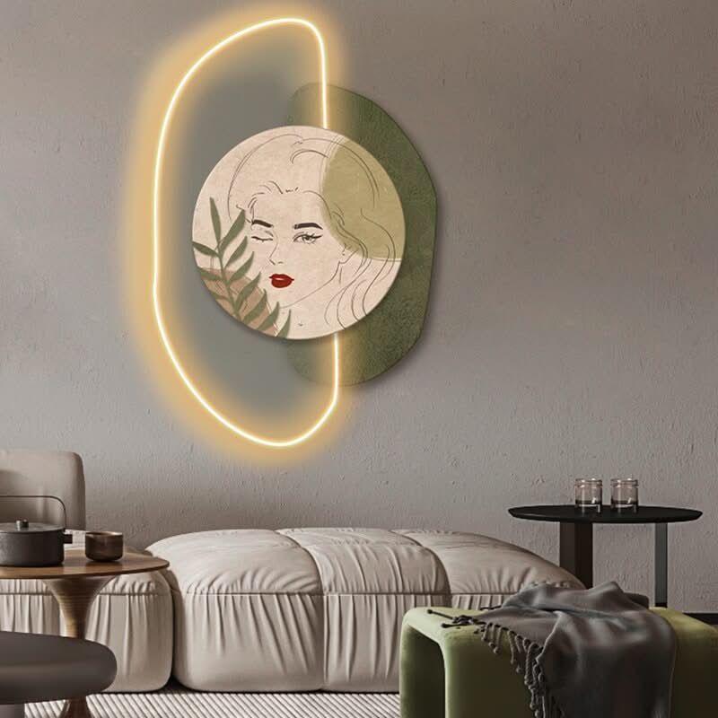 Abstract Luminous Wall Lights - Art Decor-ChandeliersDecor.com