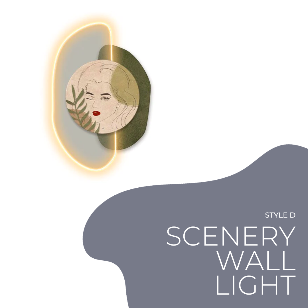 Abstract Luminous Wall Lights - Art Decor-ChandeliersDecor.com