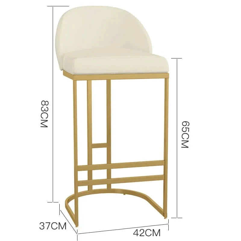 Accent Bar Stools Minimalist Kitchen Counter Stool-ChandeliersDecor.com
