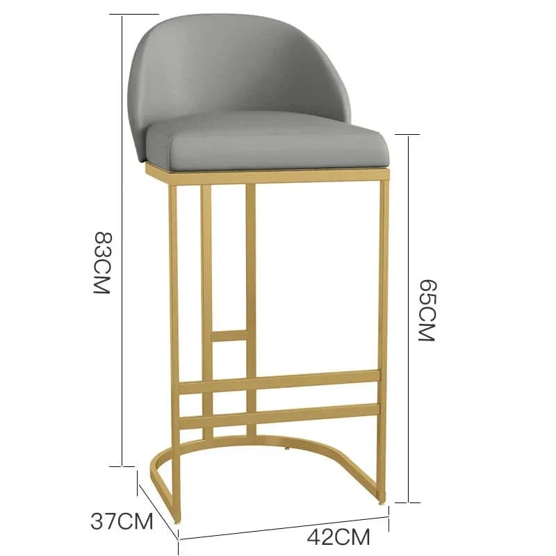 Accent Bar Stools Minimalist Kitchen Counter Stool-ChandeliersDecor.com