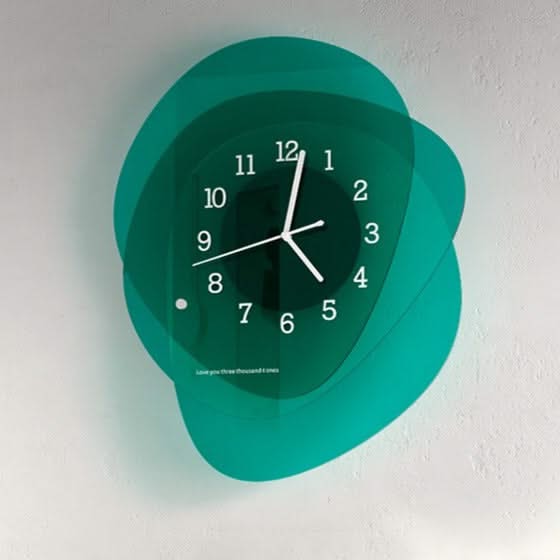 ChandeliersDecor.com-Wall Clocks-Acrylic Art High-End Wall Clock