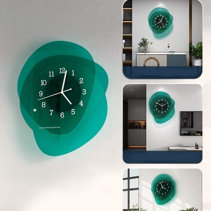 ChandeliersDecor.com-Wall Clocks-Acrylic Art High-End Wall Clock