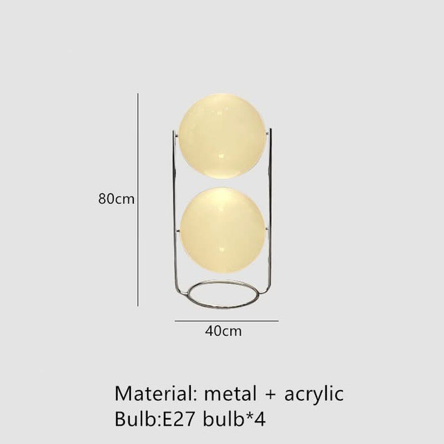 Acrylic Ball Floor Lamp - Illuminating Home Décor-ChandeliersDecor.com