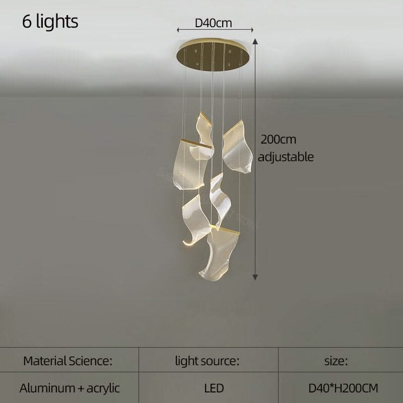 ChandeliersDecor.com-Chandeliers-Acrylic Chandelier: Illuminate Your Space