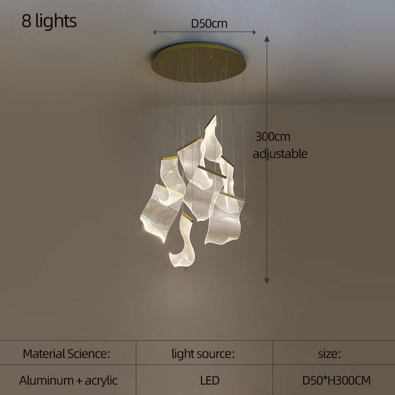 ChandeliersDecor.com-Chandeliers-Acrylic Chandelier: Illuminate Your Space