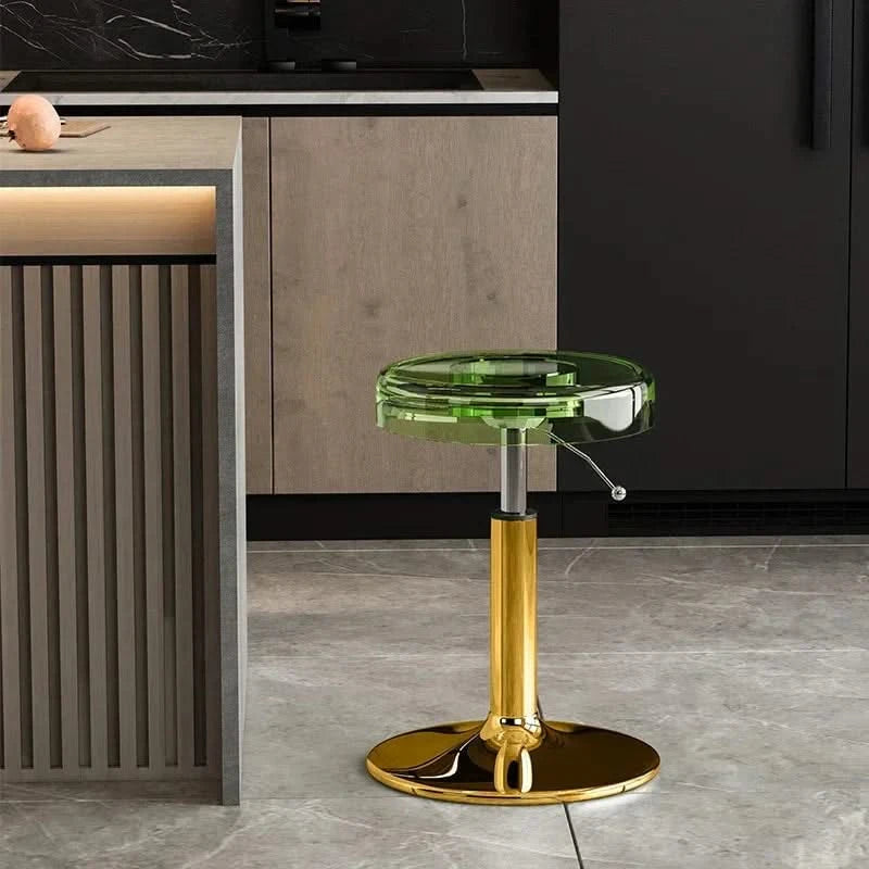 Acrylic High-End Kitchen Island Counter bar Stool-ChandeliersDecor.com