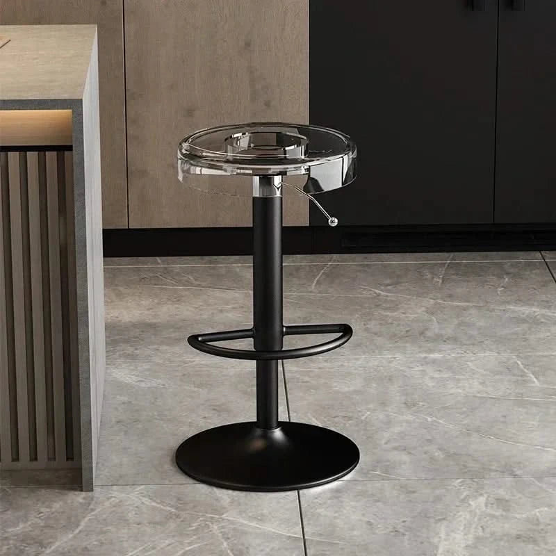 Acrylic High-End Kitchen Island Counter bar Stool-ChandeliersDecor.com