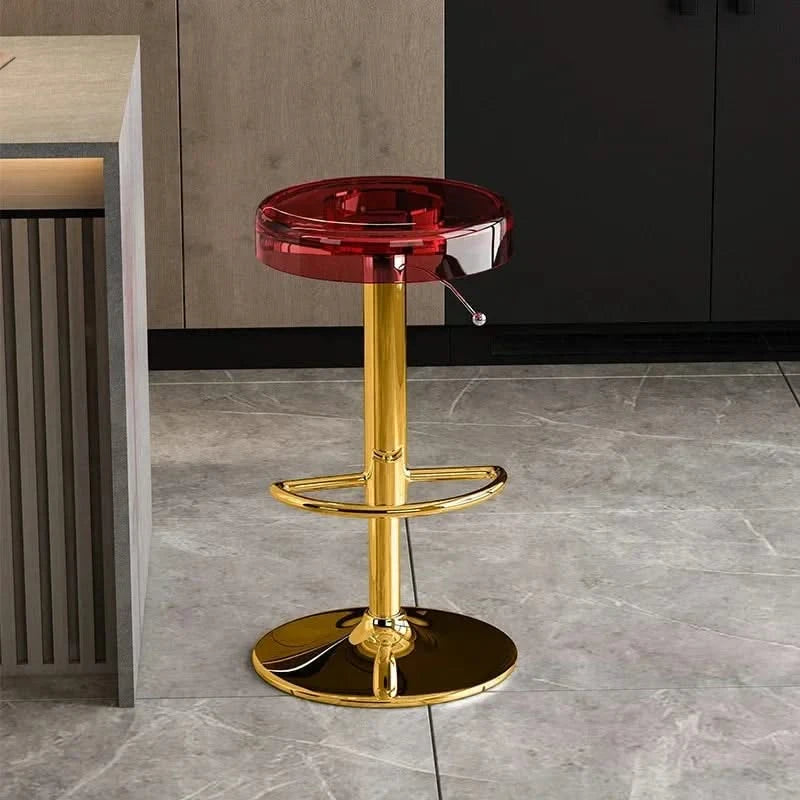 Acrylic High-End Kitchen Island Counter bar Stool-ChandeliersDecor.com