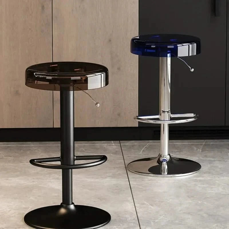 Acrylic High-End Kitchen Island Counter bar Stool-ChandeliersDecor.com
