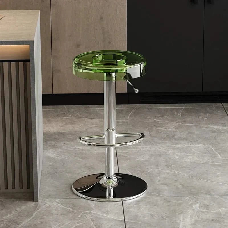 Acrylic High-End Kitchen Island Counter bar Stool-ChandeliersDecor.com