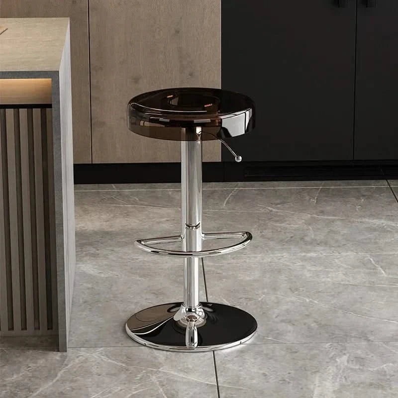Acrylic High-End Kitchen Island Counter bar Stool-ChandeliersDecor.com