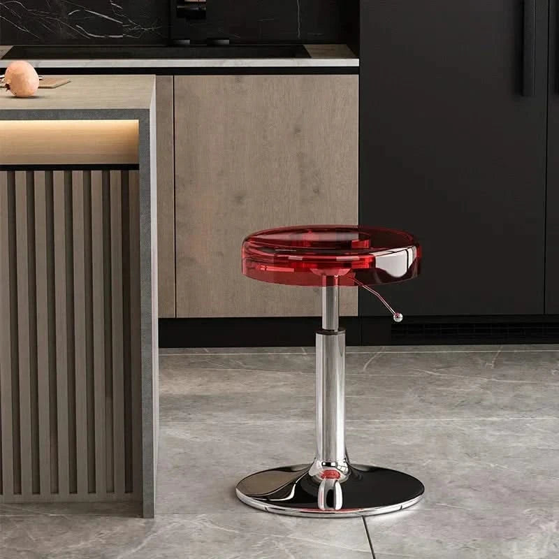 Acrylic High-End Kitchen Island Counter bar Stool-ChandeliersDecor.com