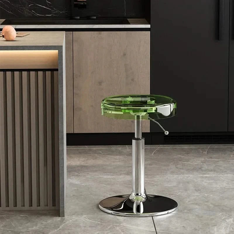 Acrylic High-End Kitchen Island Counter bar Stool-ChandeliersDecor.com