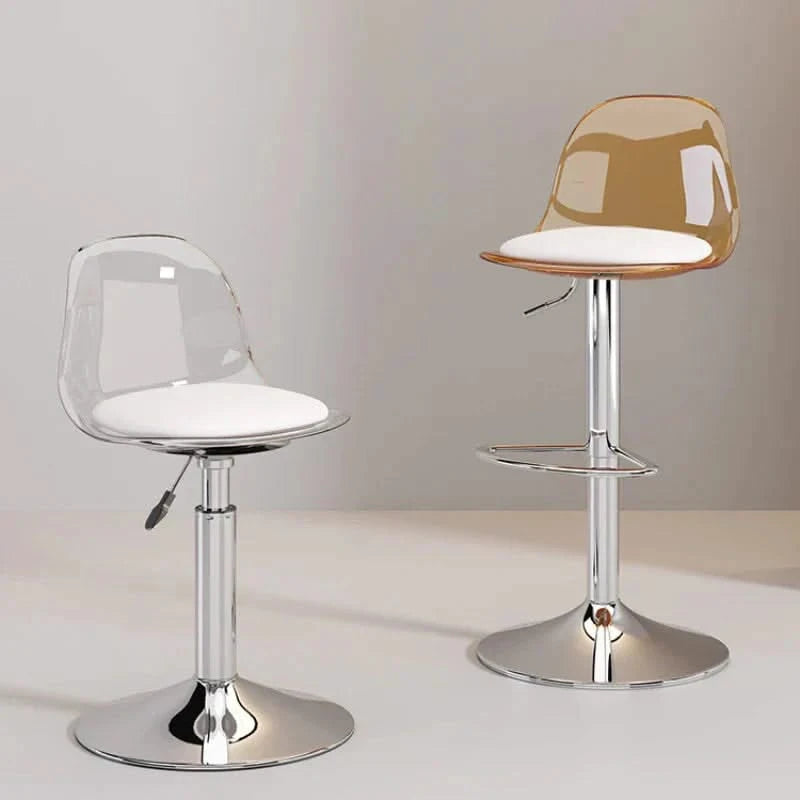 Acrylic Reception Bar Stools for Kitchen Counter-ChandeliersDecor.com
