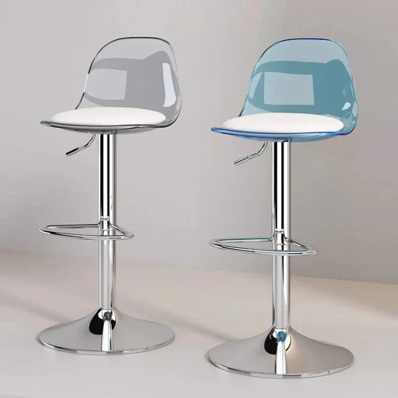 Acrylic Reception Bar Stools for Kitchen Counter-ChandeliersDecor.com