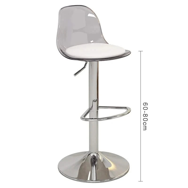 Acrylic Reception Bar Stools for Kitchen Counter-ChandeliersDecor.com