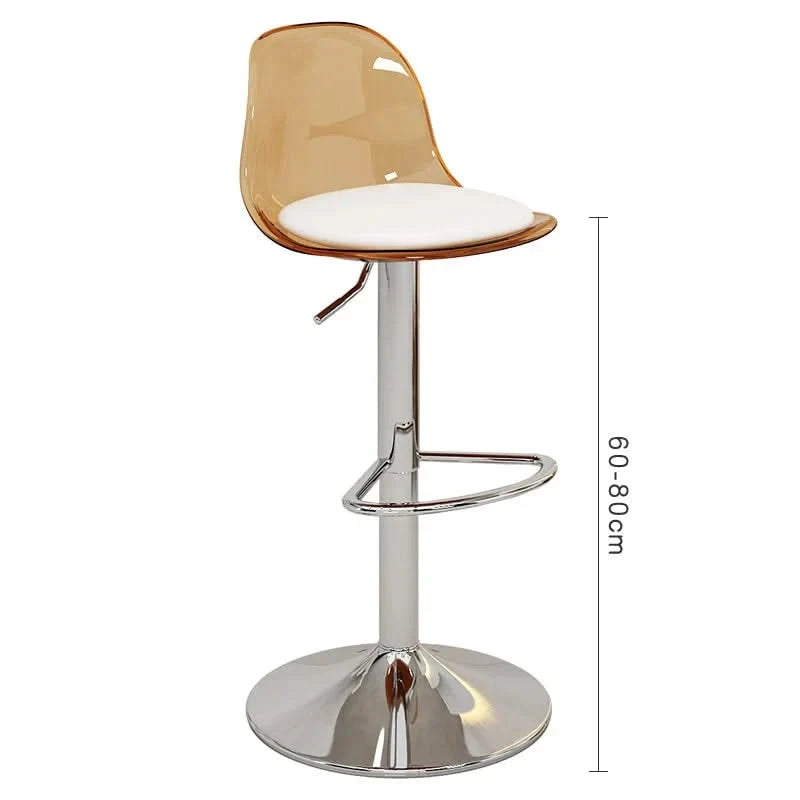 Acrylic Reception Bar Stools for Kitchen Counter-ChandeliersDecor.com