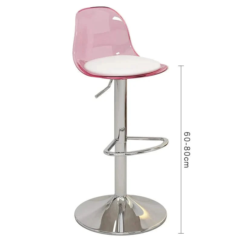 Acrylic Reception Bar Stools for Kitchen Counter-ChandeliersDecor.com