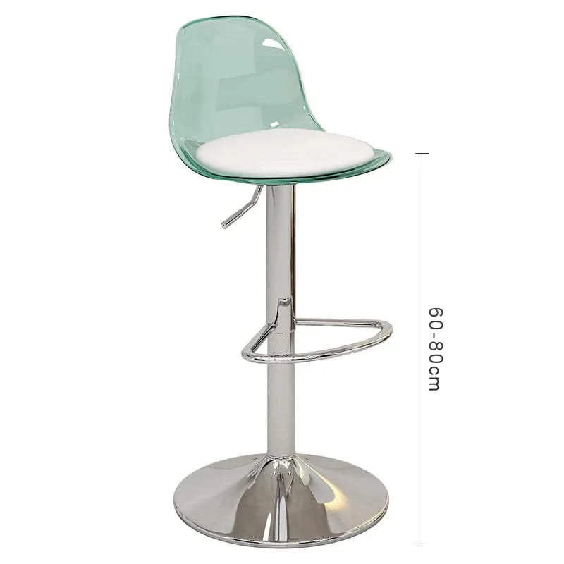Acrylic Reception Bar Stools for Kitchen Counter-ChandeliersDecor.com