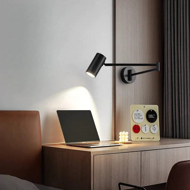 Adjustable Wall Lamp - Swivel Arm Design-ChandeliersDecor.com