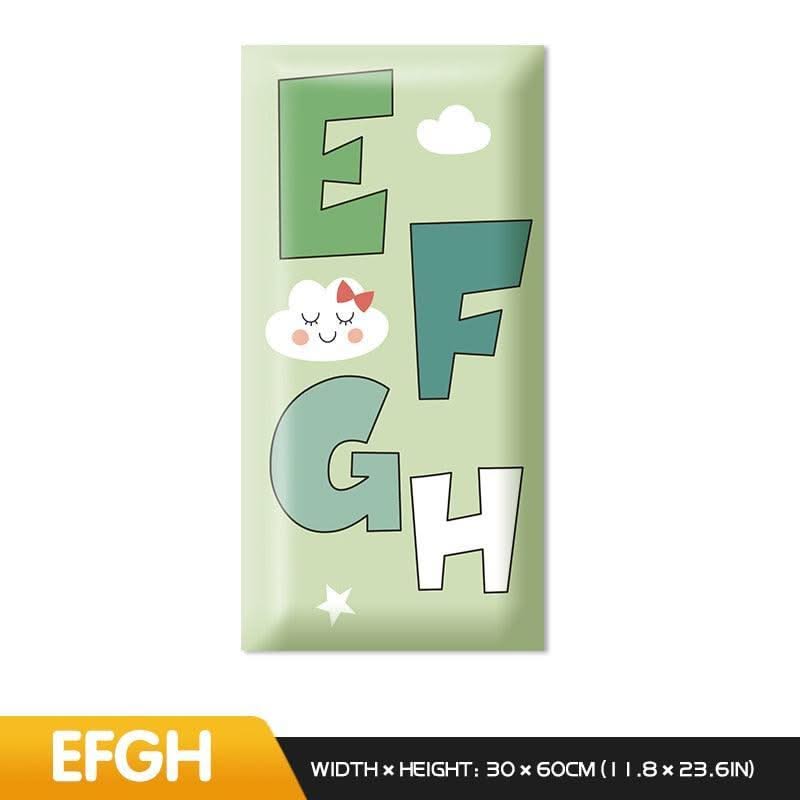 ChandeliersDecor.com-Padded Walls-Adorable Alphabet Kids Wall Padded Safety Cushions