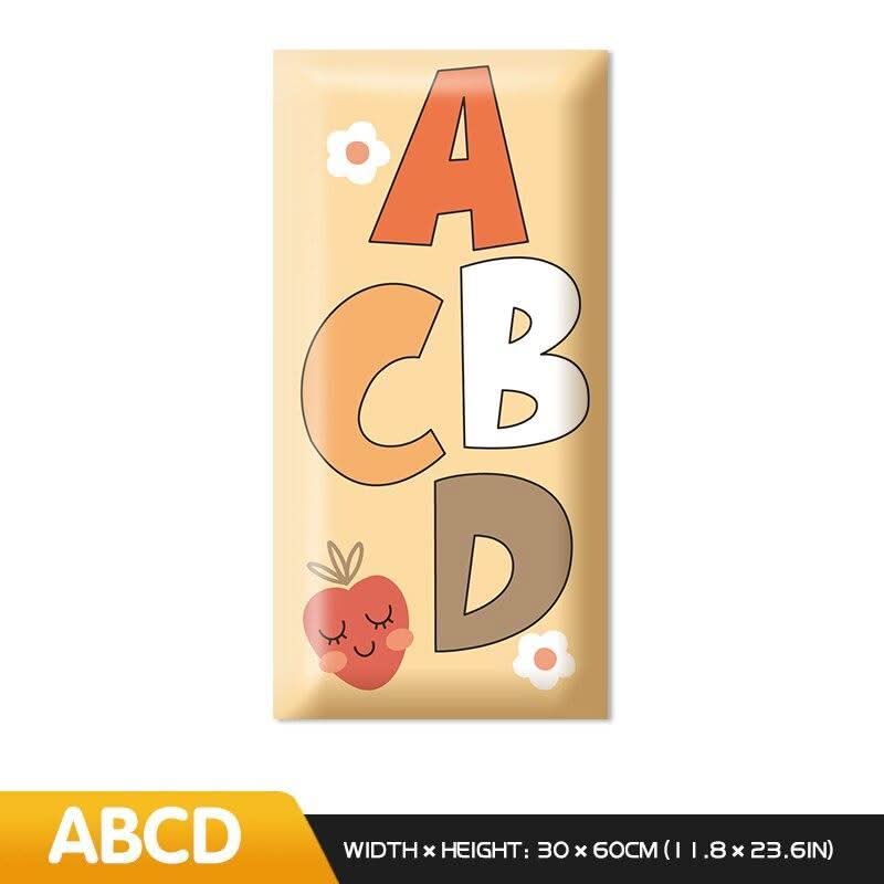 ChandeliersDecor.com-Padded Walls-Adorable Alphabet Kids Wall Padded Safety Cushions