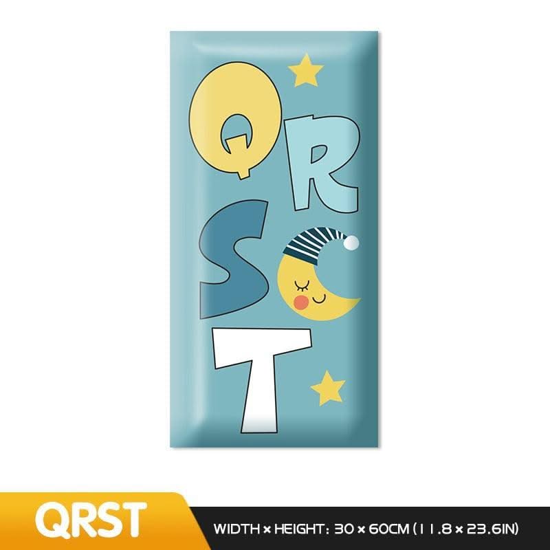 ChandeliersDecor.com-Padded Walls-Adorable Alphabet Kids Wall Padded Safety Cushions