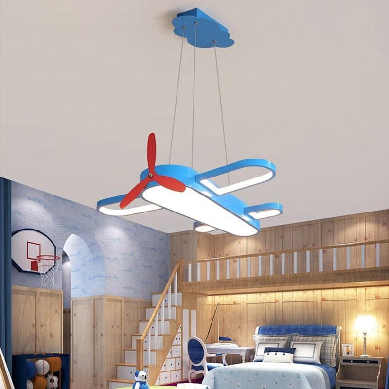 ChandeliersDecor.com-Kids Room Nursery Lighting-Aeroplane Ceiling Light - Illuminate Your Room with Style