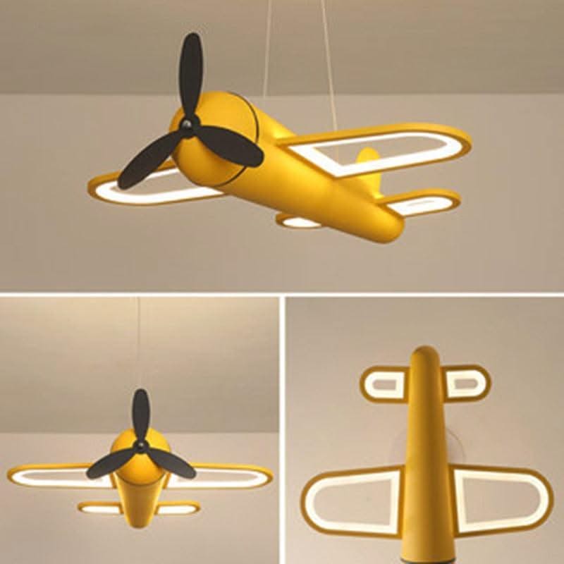 ChandeliersDecor.com-Kids Room Nursery Lighting-Aeroplane Helicopter Ceiling Light - Aviation-Inspired Decor
