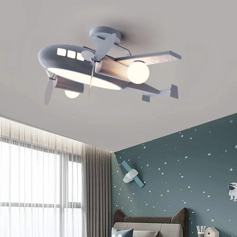 Aeroplane Lustre Ceiling Light for Kids Room-ChandeliersDecor.com