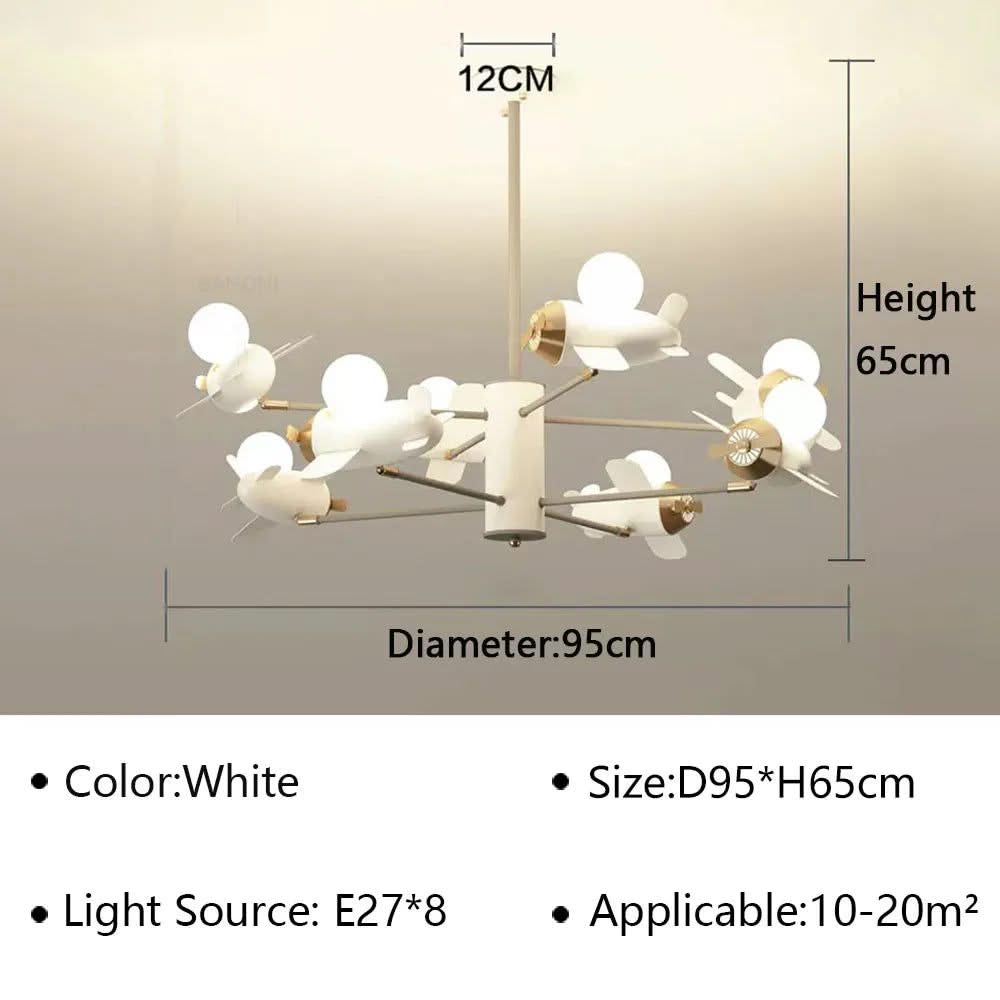 Aeroplanes Ceiling Light for Kids Room-ChandeliersDecor.com