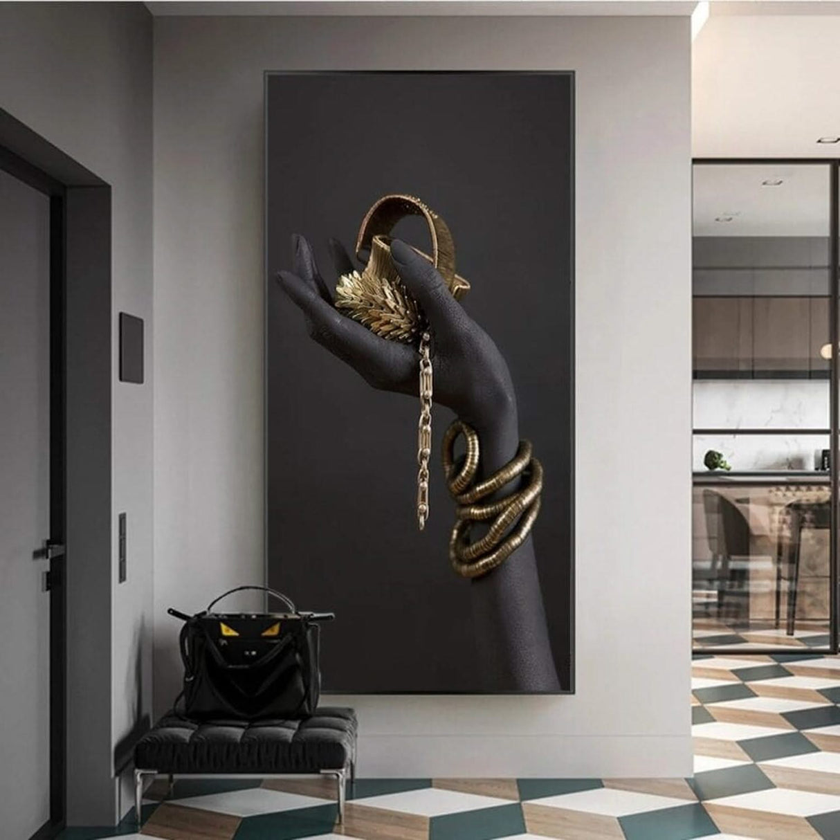 African Girl Art: Authentic and Inspiring Artwork-ChandeliersDecor.com