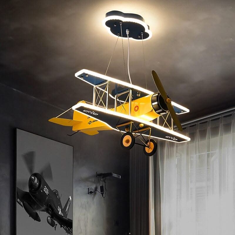 ChandeliersDecor.com-Kids Room Nursery Lighting-Aircraft Plane Light - Illuminate Your Aviation Experience