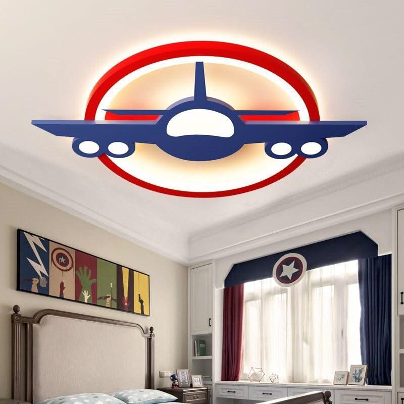 ChandeliersDecor.com-Kids Room Nursery Lighting-Airplane Ceiling Light - Illuminate Your Space in Style.