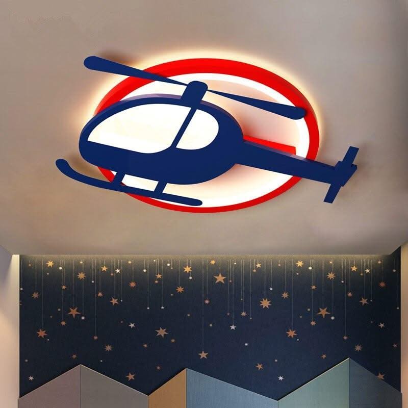 ChandeliersDecor.com-Kids Room Nursery Lighting-Airplane Ceiling Light - Illuminate Your Space in Style.