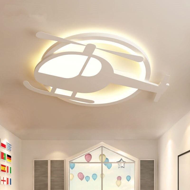 ChandeliersDecor.com-Kids Room Nursery Lighting-Airplane Ceiling Light - Illuminate Your Space in Style.