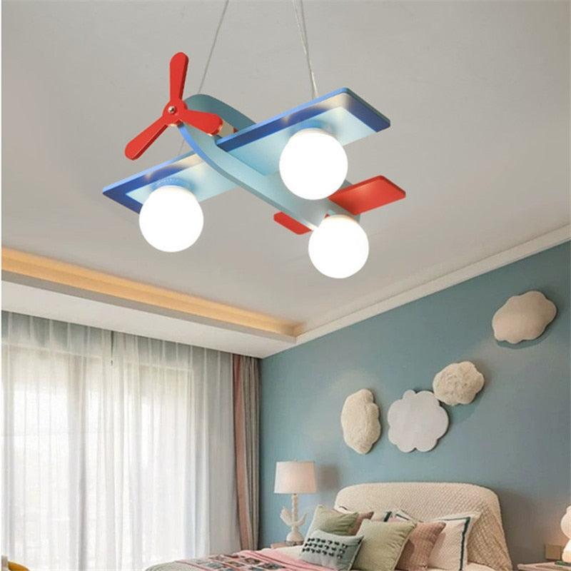 ChandeliersDecor.com-Kids Room Nursery Lighting-Airplane Light - High-Quality LED Lights